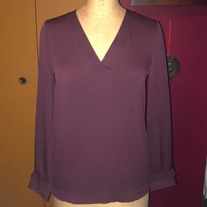 DVF Plum Viv Top